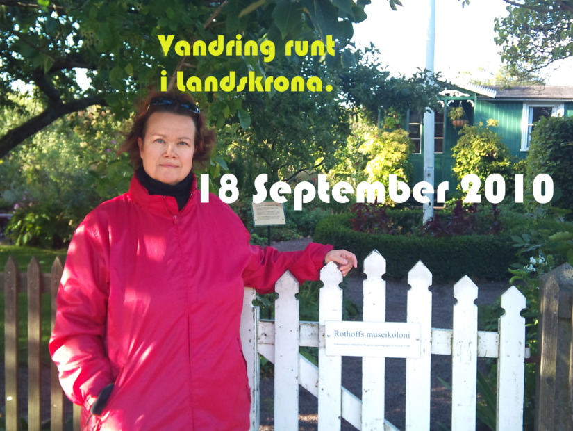 2010-09-18. Vandring runt i Landskrona.