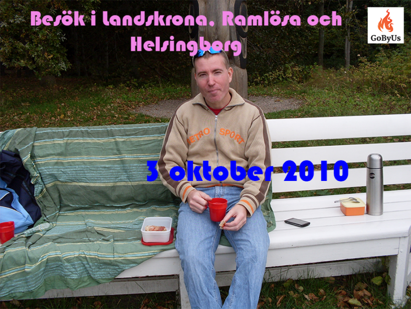 2010-10-03. Besök i Landskrona, Ramlösa och Helsingborg.