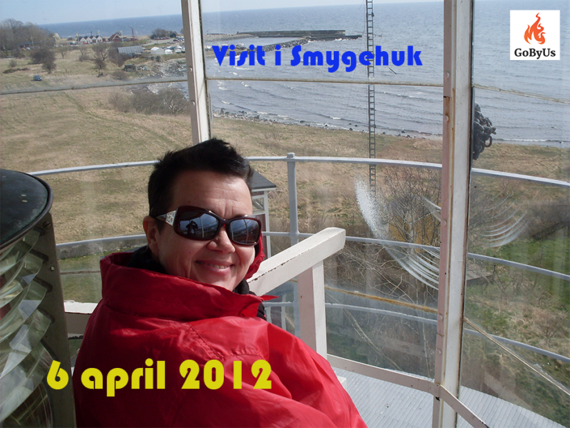 2012-04-06. Visit i Smygehuk.