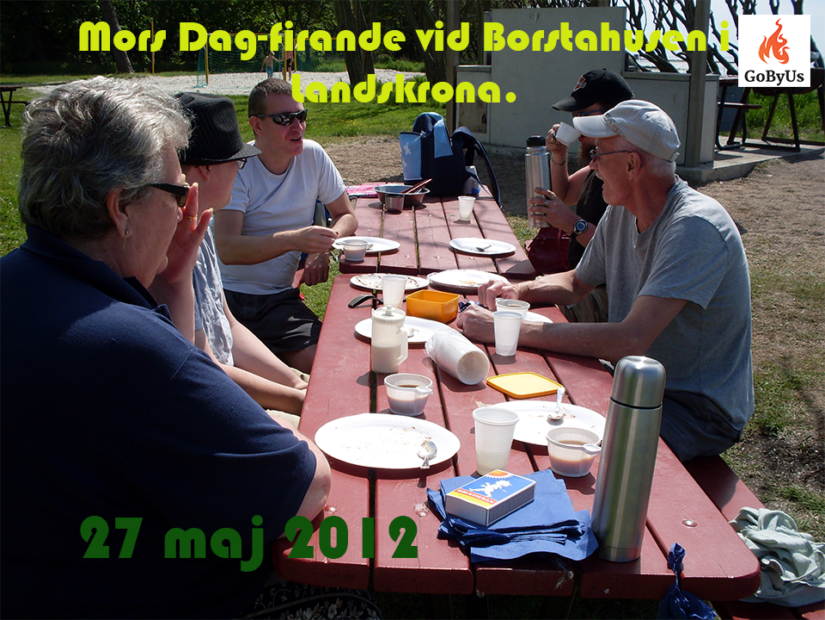 2012-05-27. Mors Dag-firande vid Borstahusen i Landskrona.